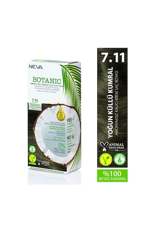 Botanıc Amonyaksız Kalıcı Krem Boya Seti 7.11