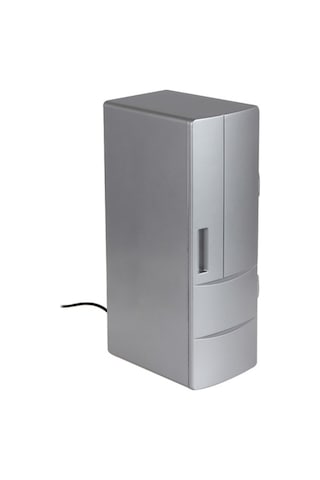Wondernest 3,5w Usb Pc Mini Buzdolabı İçecek Soğutucu & Isıtıcı, 24,5x10,8x8,3cm Gümüş