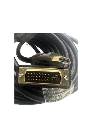 10 Metre Dvi Hdmi Kablo 10 Metre 24+5 Dvi Hdmi Kablo