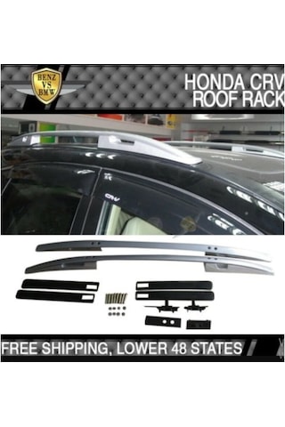 Honda Crv Tavan Çıtası 2006- 2012 Oem Style Sılver Gümüş