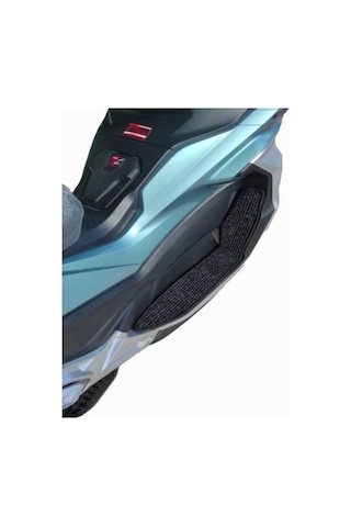 Motosiklet Aksesuar Koruyucu Paspas Falcon C Max 155 Uyumlu Siyah Kenar Overloklu