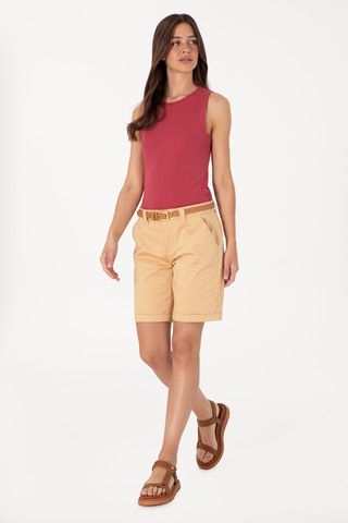 U.s. Polo Assn. Kadın Camel Şort / Bermuda 50299160-vr015 Camel