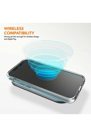 Ugly Rubber Apple Uyumlu iPhone 12 Pro Şeffaf UR Pure Kapak ZORE-216336