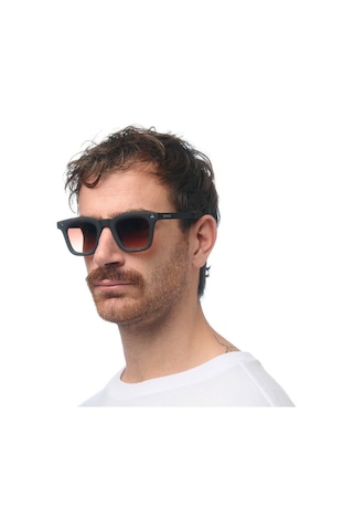 Okkia Firenze Unisex Güneş Gözlüğü Siyah Havana / Lens: Kahverengi Gradyan Kahverengi