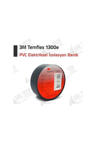3M Elektrik Bandı Temflex 1300 E Siyah