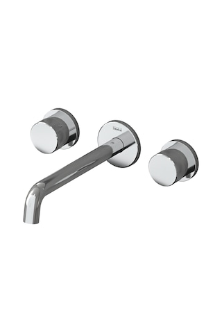 Teska Tria Lavabo Bataryası-krom Krom