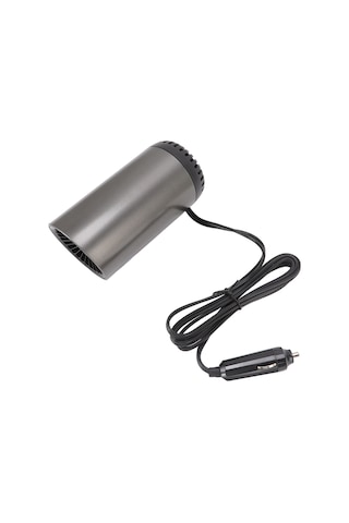 Yunboo 12v Araç Isıtıcı - Hızlı Isı, Buji Soketli, 360 Döner Süngerli Tutucu İle Cam Toz/don Giderici, Soğuk-hot 2-in-1 Fonksiyonlu, Aşırı Isı Korumalı