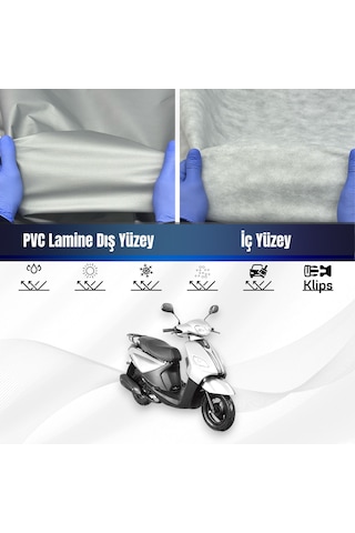 Volta Apec 125 Su Geçirmez Motosiklet Brandası Motor Branda