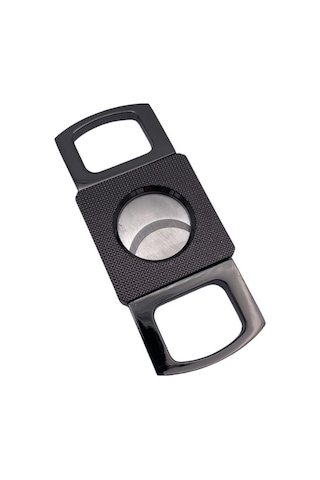 Gunmetal Gövdesi İşlemeli Metal Puro Makası Kesici