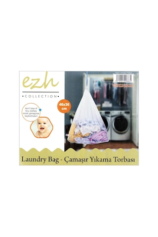 Ezh 1033 Çamaşır Yıkama Torbası 3'Lü Beyaz