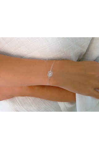 Sirius Baget Pırlanta Taşlı Modern Bileklik 0841B0007