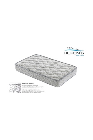 Kuponsartyatak 80X190 Kupons Silver Full Ortopedik Yaylı Yatak