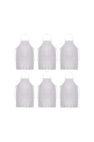 Omnisoft Beyaz Bulaşıkçı Önlüğü 72x125 Cm Pvc Beyaz