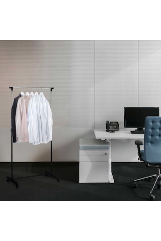 Handy Mate Nario Yükseklik Ayarlı Elbiseaskısı-siyahkrom 85x95-160x43 Cm Diğer