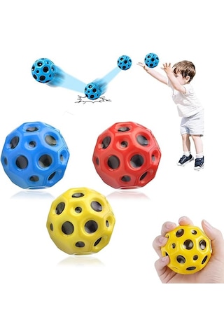 Yükseğe Zıplayan Delikli Bouncer Ball Space Ball Süper Uzay Topu