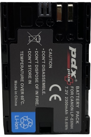 Pdx Canon Lp-E6Nh Batarya 2300Mah
