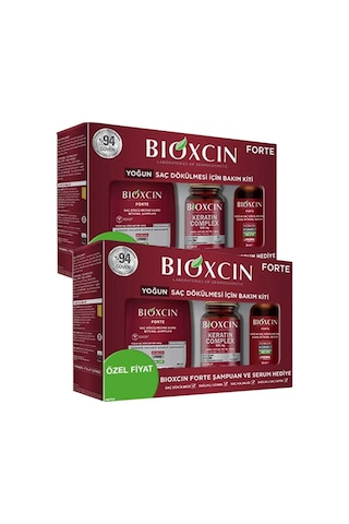 Bioxcin Forte Saç Bakım Kiti Yoğun Saç Dökülmesi 2 Adet