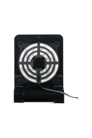 Jeemson Siyah Cep Telefonu Ve Tablet Soğutma Stantı - Ayarlanabilir Fanlı Düşük Gürültülü Evrensel Tutucu