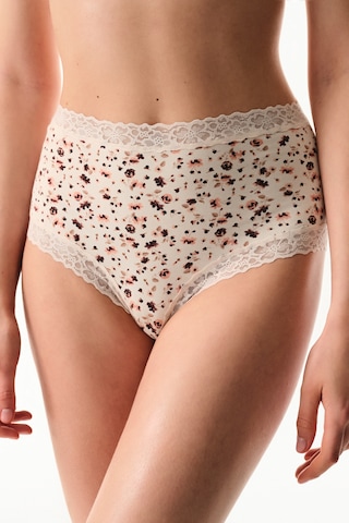 Penti Krema Pembesi Comfy Pamuklu Yüksek Bel Slip Külot