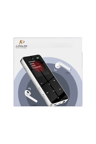 Bluetooth Lu Mp3-mp4 Çalar Fm Radyolu Şarjlı Mp4 Player Dahili Hoparlör 8gb Hafızalı Müzik Çalar