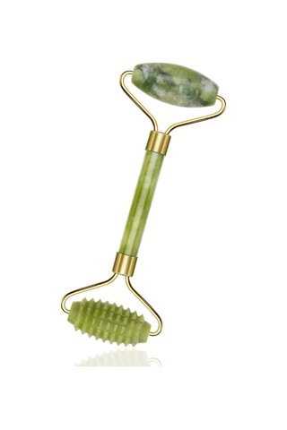 Yeşim Taşı Gua Sha Masaj Taşı Doğaltaş Tarak ve Yeşim Taşı Roller