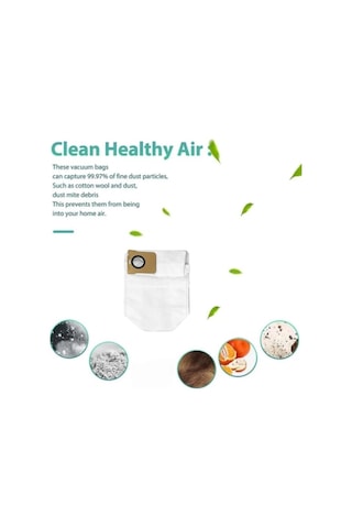 Flybuy 12 Toz Torbası Xiaomi Robot Süpürge X20+/x20 Plus İçin Yenileme Seti