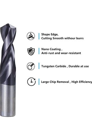 Elmas Matkap Ucu 8 Mm Kaplamalı Tegfari