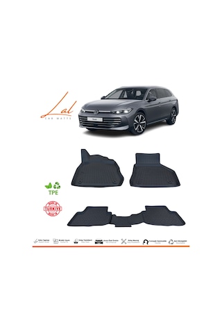 Volkswagen Passat B9 2024+ 3d Havuzlu Paspas