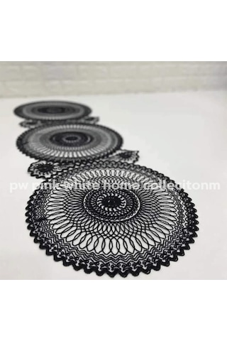 Pw Pink White Home Collection Suplea Runner 38x115 Cm Kordon İşlemeli Runner