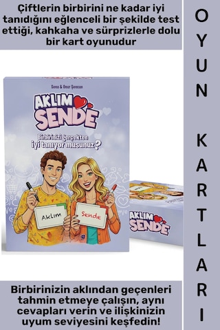Oyun Eğlenceli Sevgili Nişanlı Eş Çift Özel Gün Birbirini Tanıma İlişki Uyumu İletişim Gelişimi Kom