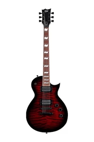 Esp Ltd Ec-256qm See Thru Black Cherry Sunburst Elektro Gitar