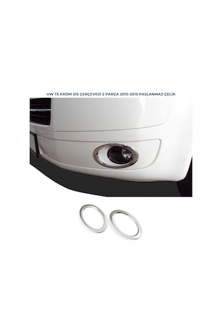 Ebal Otomotiv VW T5 TRANSPORTER Krom Sis Çerçevesi 2 prç 2010-2015 Arası
