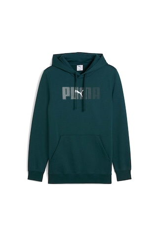 Puma Ess Logo Lab Hoodie Fl Yeşil Erkek Sweatshirt 000000000102266085 Yeşil
