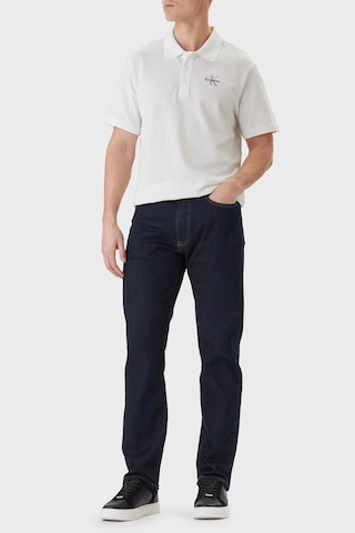 Calvin Klein Erkek Polo Lv04rf209g Yaf Beyaz Beyaz