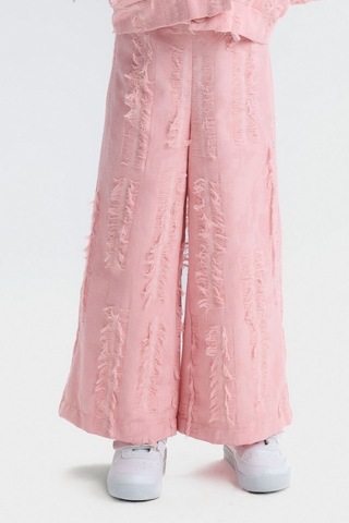 Xo Kids Kız Çocuk Pantolon 4-8 Yaş 51519 Pudra