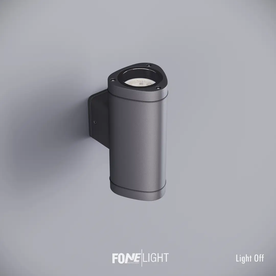 Fonelight Gala Alüminyum Çift Yönlü Modern Aplik Antrasit