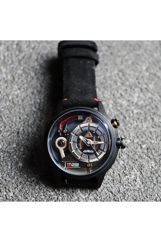 The Electricianz The Dark Zz-a3c/05-cld 45mm Erkek Kol Saati