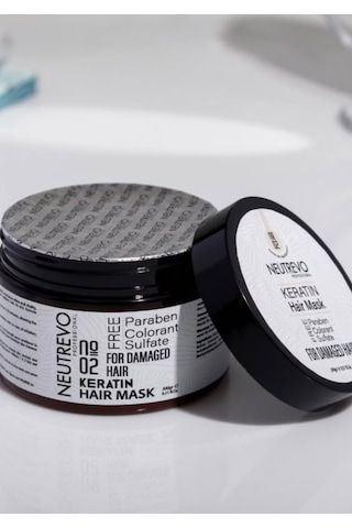 Neutrevo Professional No:2 Keratin Serisi Onarıcı Ve Güçlendirici Saç Bakım Maskesi 300 Ml