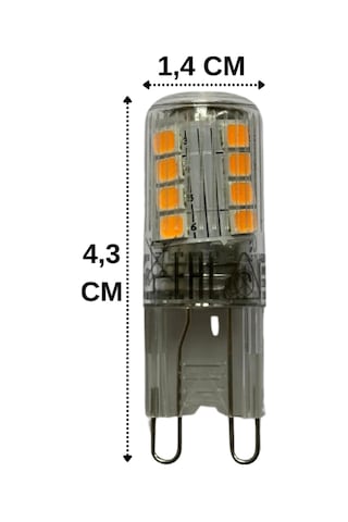 Osram Led Kapsül Ampul, 2,6w 30w , 2700k Sarı Işık, G9 Duylu Diğer