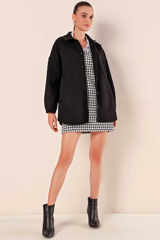 Gabria Balon Kol Ceket Siyah