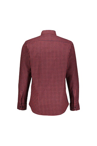 Finesuits Erkek Flanel Gömlek 2422204006.flcdr Kırmızı
