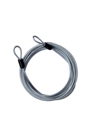 Tenfowee 30ft Uzunluk 3mm Çaplı Dış Mekan Seyahat Çelik Kordon Kilit - Pvc Kaplama Pas Ve Çizik Koruma, İki Halka Hafif Güvenlik Kilit Çok Renkli