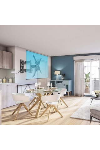 North Bayou P4 32"-55" Tv Uyumlu, 180 Dönüş Açılı, 27.2 Kg Destekli, Vesa Uyumu, Tuv Sertifikalı, Led/lcd Tv Duvar Askı Aparatı P4