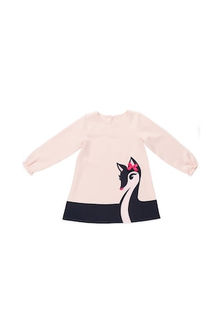 Denokids Zarif Ceylan Elbise Pembe