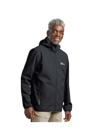 Jack Wolfskın Jack Wolfskin Bornberg Hoody Erkek Siyah Softshell T0350 Siyah