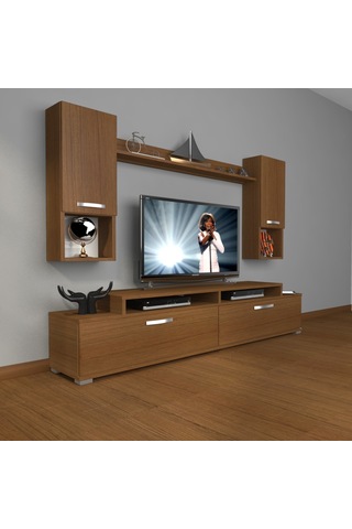 Decoraktiv Ekoflex 5da Slm Tv Ünitesi Tv Sehpası Ceviz