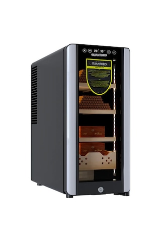 Quantoro Qcc-40-a Elektronik Nemlendirme & Soğutmalı Siyah Puro Dolabı - Qtr-005