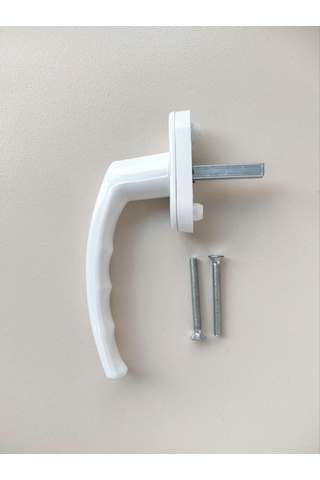 Pimapen Pencere Kolu Balkon Sürme Kapı Kolu 4 Beyaz
