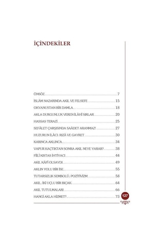 İslam Nazarında Akıl ve Felsefe / Osman Nuri Topbaş