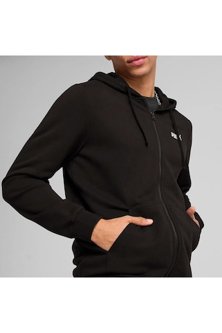 Puma Essentials Full-zip Hoodie Kadın Sweatshirt 68258801 Siyah